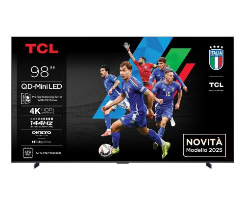 TV Set TCL 98 " 4K Ultra HD 3840 x 2160 pixels Flat 16:9 QD-Mini LED 98Q6C