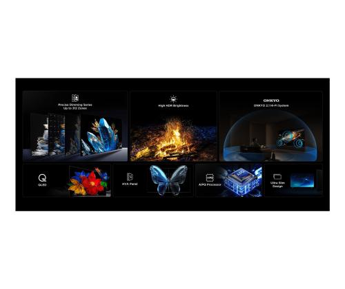 TV Set TCL 98 " 4K Ultra HD 3840 x 2160 pixels Flat 16:9 QD-Mini LED 98Q6C