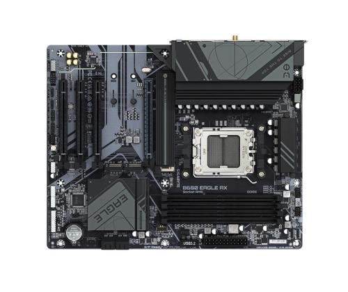 Mainboard GIGABYTE AMD B650 SAM5 ATX Memory DDR5 Memory slots 4 1xPCI-Express 16x 3xPCI-Express 3...