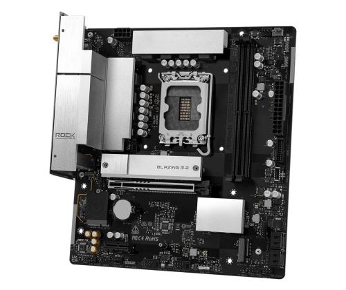 Mainboard ASROCK Intel B860 LGA 1851 (Socket V1) micro ATX RAM DDR5-SDRAM 2xSlots Wi-Fi Yes…