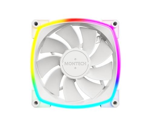 CASE FAN 120MM/RX120 PWM WHITE MONTECH