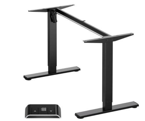 DESK FRAME MOTORISED/BLACK WDF221E-B ONKRON