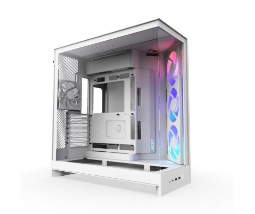 Case NZXT ATX/micro ATX/Mini-ITX/EATX White Midi Tower PC CM-H92FW-R1
