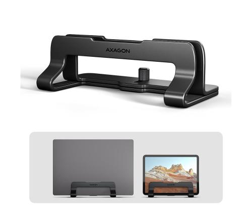 NB ACC STAND 10"-17.3"/VERT. ALUMINUM STND-VB AXAGON