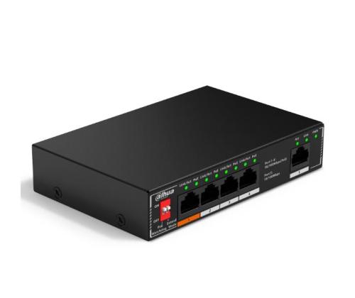 Switch DAHUA PoE ports 4 60 Watts SF1005P