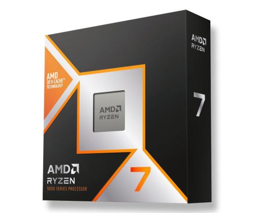 CPU AMD AMD RyzenT 7 9850X3D  4.7 GHz 8xCores Cache 96 MB Socket Socket AM5 TDP 120 W GPU Yes Box…