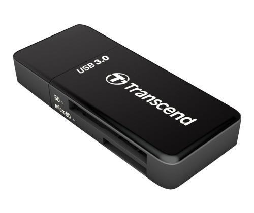 MEMORY READER FLASH USB3 BLACK/TS-RDF5K TRANSCEND