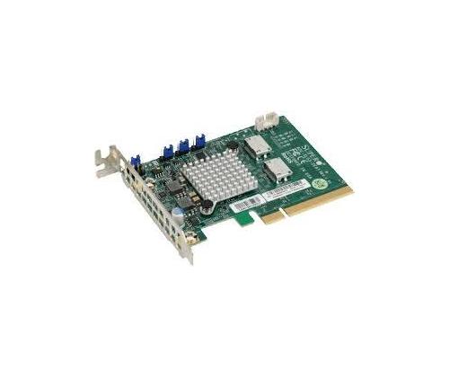 SERVER ACC NVME AOC CARD/AOC-SLG3-2E4T-O SUPERMICRO