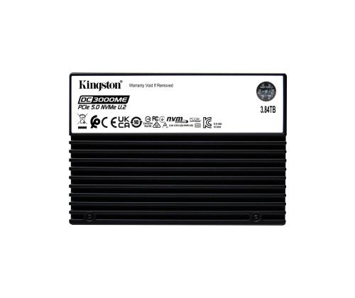 SSD KINGSTON SSD series DC3000ME 3.84TB NVMe NAND flash technology 3D TLC Write speed 5800 MBytes…