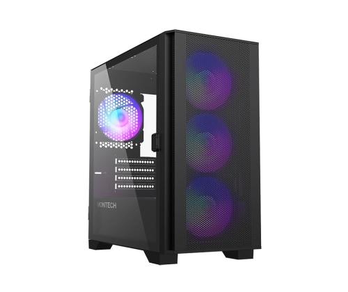 Case MONTECH AIR 100 ARGB MidiTower Case product features Transparent panel Not included MicroATX…