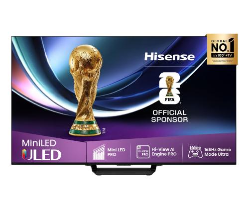 TV Set HISENSE 85 " 4K Ultra HD 3840 x 2160 pixels Flat 16:9 ULED 85U7QPRO