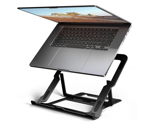 NB ACC STAND 10"-17.3"/ALUMINUM BLACK STND-LAB AXAGON