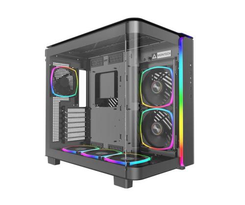 Case MONTECH KING 95 PRO (B) MidiTower Not included ATX MicroATX MiniITX Colour Black KING95PRO(B)