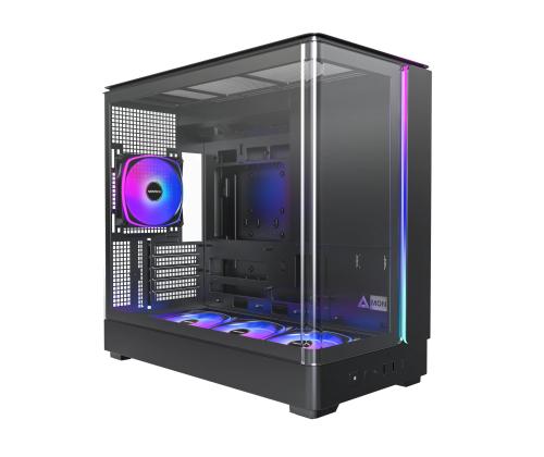 Case MONTECH micro ATX/Mini-ITX Black Midi Tower PC KING 15 PRO KING15PRO(B)