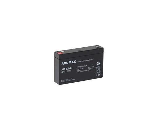 BATTERY 6V 7.2AH/AM7.2-6 ACUMAX EMU