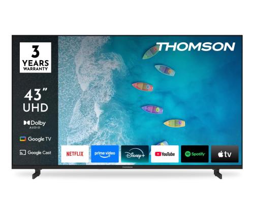 TV Set THOMSON 43 " 4K Ultra HD 3840 x 2160 pixels Flat 16:9 LED 43UG4S15