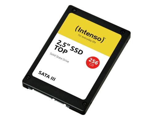SSD INTENSO 256GB SATA 3.0 SLC Write speed 500 MBytes/sec Read speed 520 MBytes/sec 2,5" 3812440