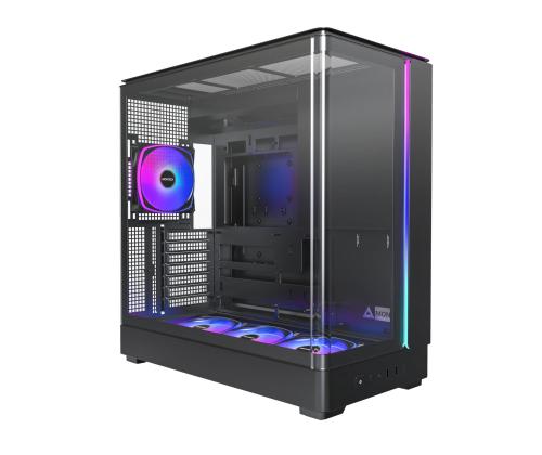 Case MONTECH micro ATX/Mini-ITX Black Midi Tower PC KING 45 PRO KING45PRO(B)