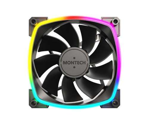 CASE FAN 120MM/RX120 PWM BLACK MONTECH