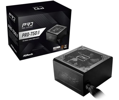 Power Supply ASROCK ATX PC 100 - 240 V 750 W PRO-750B