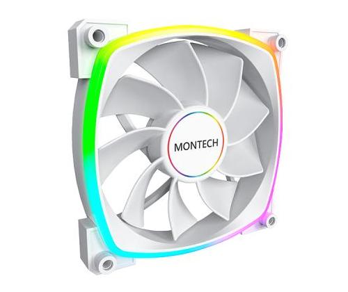 CASE FAN 140MM/RX140 PWM WHITE MONTECH