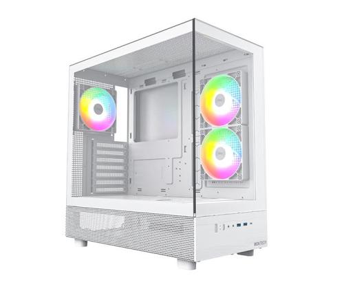 Case MONTECH XR MidiTower Not included ATX MicroATX MiniITX Colour White XR(W)