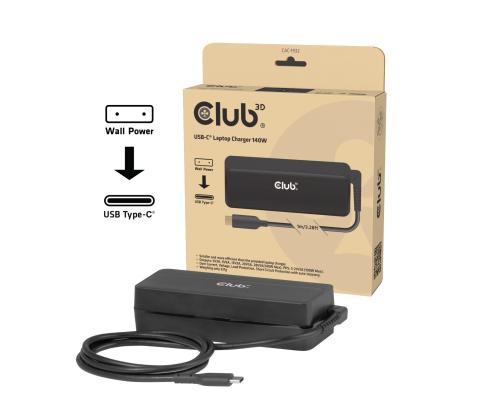 NB CHARGER USB-C 140W/CAC-1932 CLUB3D