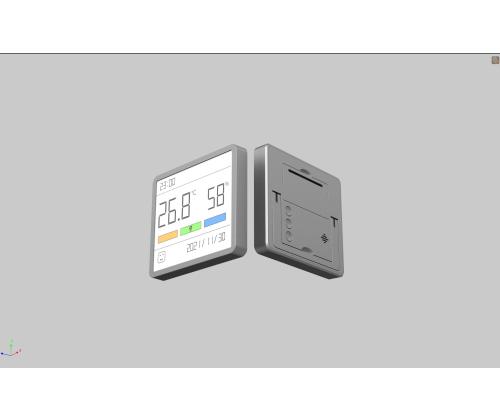 HYGROMETER/THERMOMETER/CLOCK/MTHM01 MOVA