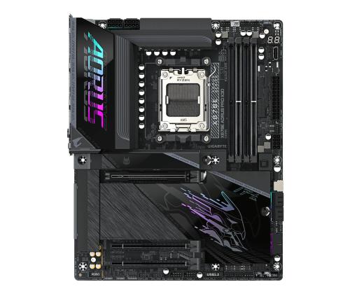 Mainboard GIGABYTE AMD X870E Socket AM5 ATX RAM DDR5-SDRAM 4xSlots Wi-Fi Yes Bluetooth Yes 4xNumber…