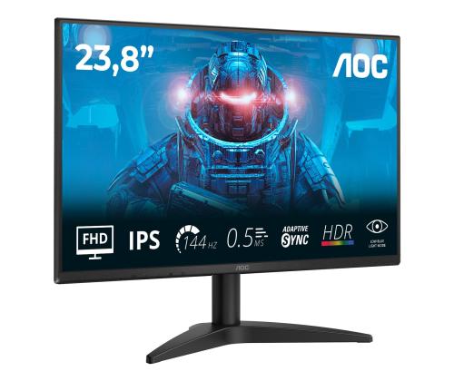 LCD Monitor AOC 23.8 " 1920 x 1080 pixels Full HD Native aspect ratio 16:9 LED Flat 24B36X
