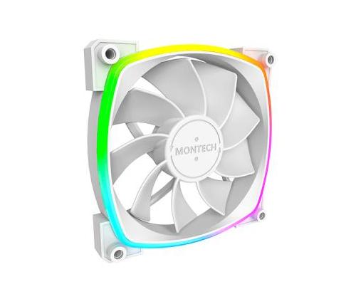 CASE FAN 120MM/RX120 PWM WHITE MONTECH