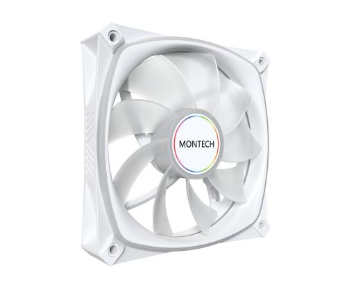 CASE FAN 120MM/RX120 PRO WHITE MONTECH