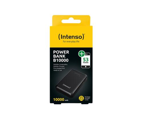 POWER BANK USB 10000MAH/BLACK B10000 7320530 INTENSO