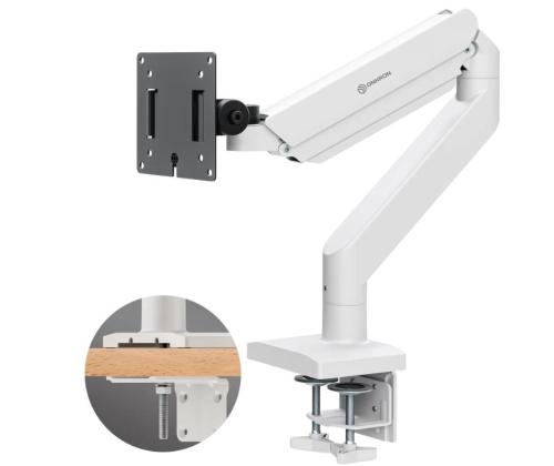 MONITOR ACC DESK MOUNT/15-42" BLK/WHT G110-BW ONKRON