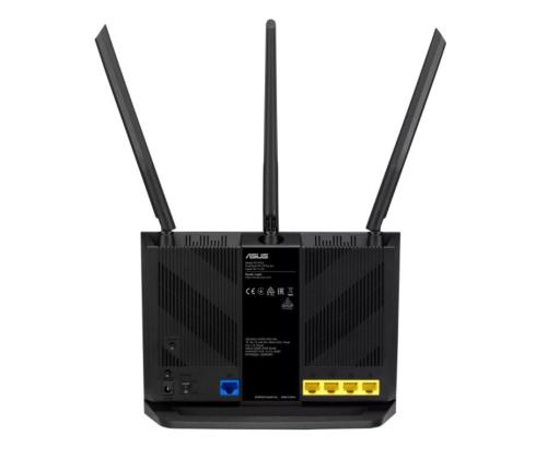 Wireless Router ASUS Wireless Router 1800 Mbps Wi-Fi 5 Wi-Fi 6 1 WAN 4x10/100/1000M Number of…