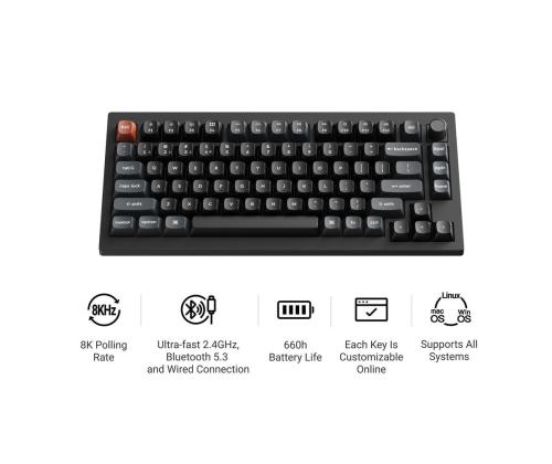 KEYBOARD WRL V1 ULTRA/BLACK V1U-D1 KEYCHRON