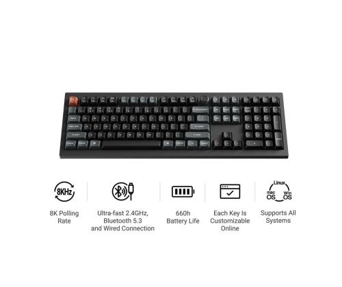 KEYBOARD WRL V6 ULTRA/BLACK V6U-D1 KEYCHRON