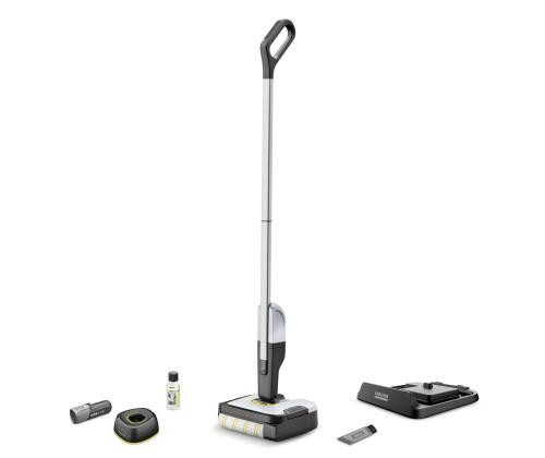 Vacuum Cleaner KARCHER dry&wet Electric broom Grey/White/Black Bagless Battery  2.3 kg 1.056-200.0
