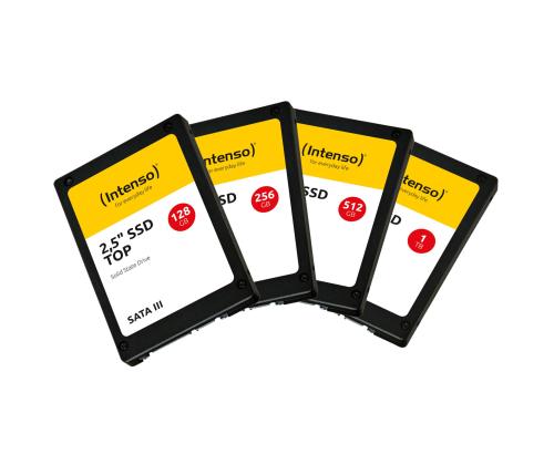 SSD INTENSO 256GB SATA 3.0 SLC Write speed 500 MBytes/sec Read speed 520 MBytes/sec 2,5" 3812440