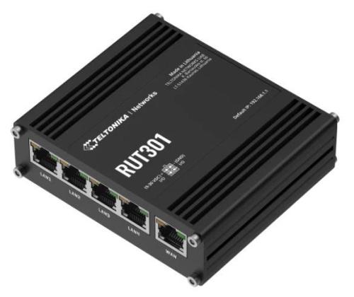 NET ROUTER 10/100M 5PORTS/RUT301 TELTONIKA