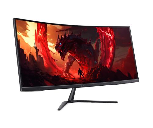 LCD Monitor ACER 34 " 3440 x 1440 pixels UltraWide Quad HD Native aspect ratio 21:9 LCD Curved UM…