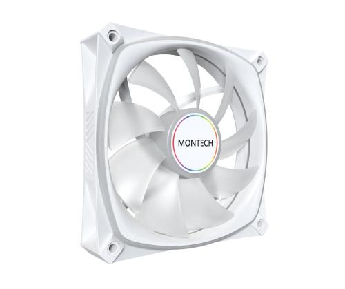 CASE FAN 120MM/AX120 PRO WHITE 3 IN 1 MONTECH