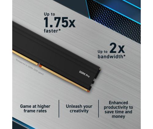 MEMORY DIMM PRO 48GB DDR5-5600/KIT2 CP2K24G56C46U5 CRUCIAL