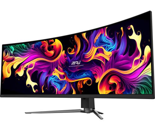 Monitor MSI MPG 491CQP QD-OLED 49" Gaming/Curved Panel QD-OLED 5120x1440 32:9 144Hz Matte 0.03 ms…