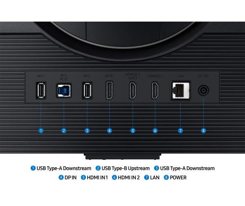 LCD Monitor SAMSUNG 27 " 3840 x 2160 pixels 4K Ultra HD Native aspect ratio 16:9 LCD Flat…