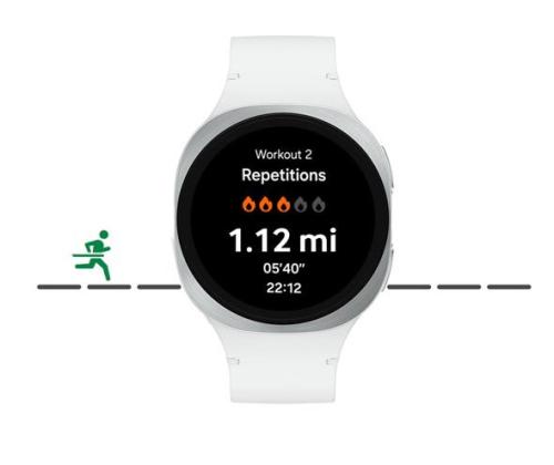 SMARTWATCH GALAXY WATCH8/44MM SILVER SM-L330 SAMSUNG