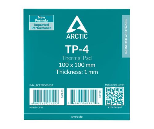 CPU COOLER ACC THERMAL PAD/100X100X1.0 ACTPD00063A ARCTIC