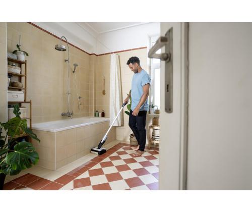 Vacuum Cleaner KARCHER dry&wet Electric broom Grey/White/Black Bagless Battery  2.3 kg 1.056-200.0