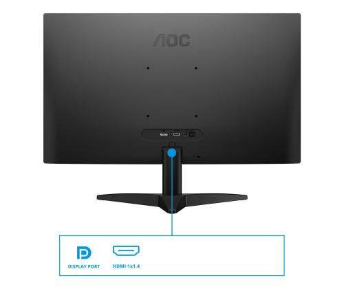 LCD Monitor AOC 23.8 " 1920 x 1080 pixels Full HD Native aspect ratio 16:9 LED Flat 24B36X