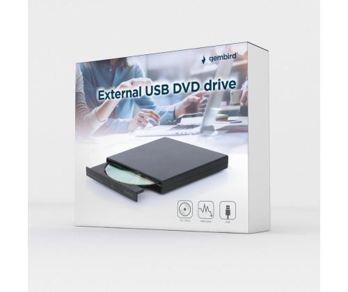 DVD RW USB2 8X EXT RTL/DVD-USB-04 GEMBIRD